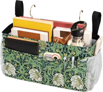 Bedside Caddy for Dorm Bed Bedside Hanging Caddy Bag Iron Frame Storage - Image 3