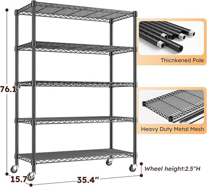 REIBII 1653LBS Storage Shelves - Image 3