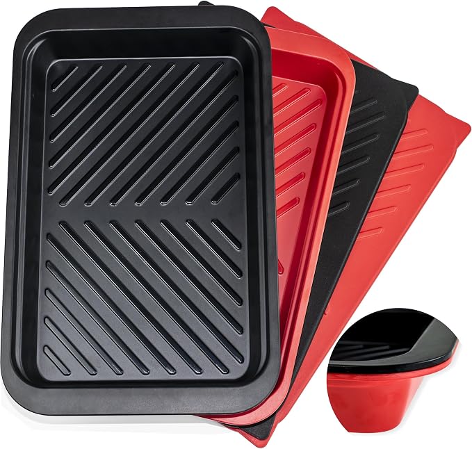 Deep Grilling Prep and Serve Trays by CZLIADYT