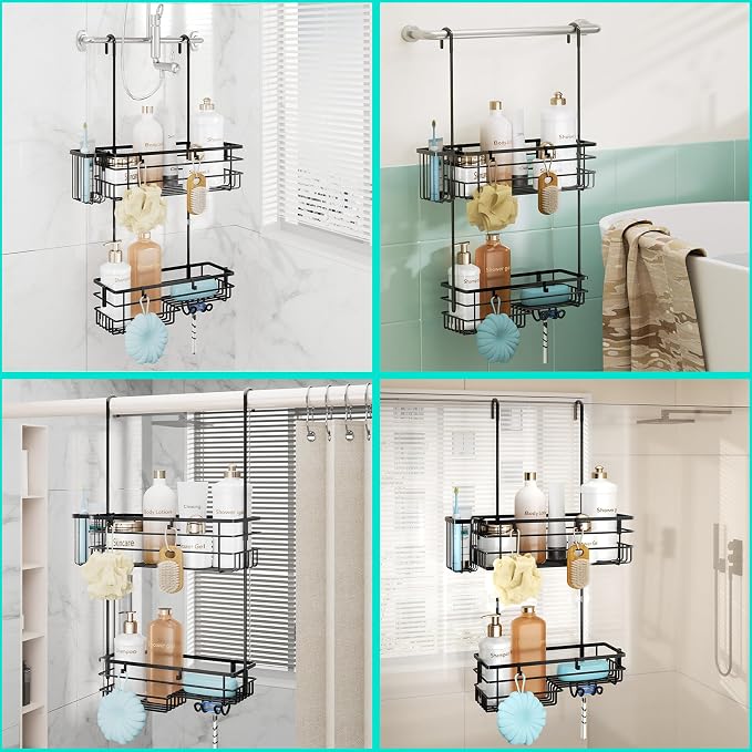 HapiRm Hanging Shower Caddy Organizer - Image 4