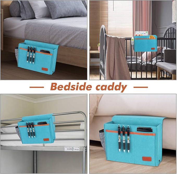 Bedside Caddy, Bed Storage Organizer - Image 3