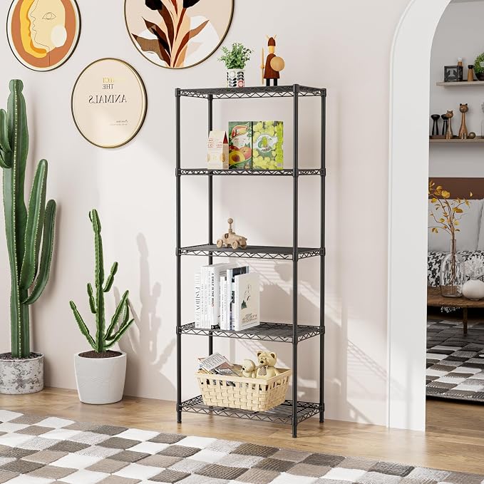 SINGAYE Shelf Closet Wire Shelving：Adjustable Metal Unit - Image 8
