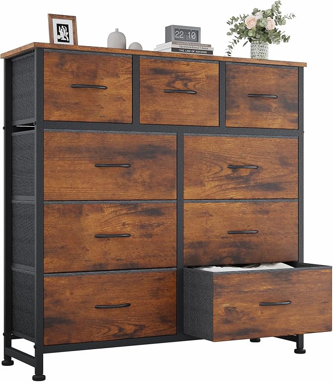 OLIXIS 9 Drawer Tall Dresser for Bedroom, Closet Organizers and Storage | by OLIXIS