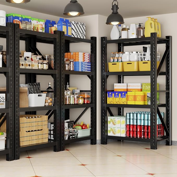 3000LBS Garage Shelving 42" W Garage Shelving Heavy Duty 4-Tier Metal Storage - Image 6