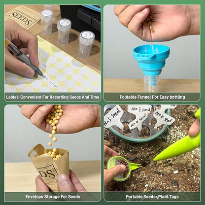 140 Slots Seed Storage Organizer Kit - Image 4