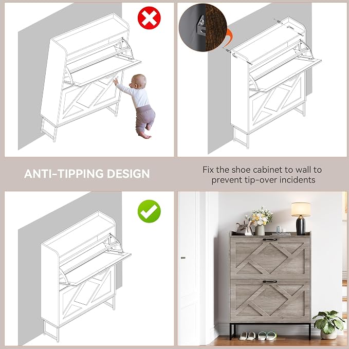 Nicetree Shoe Storage Cabinet - Image 8