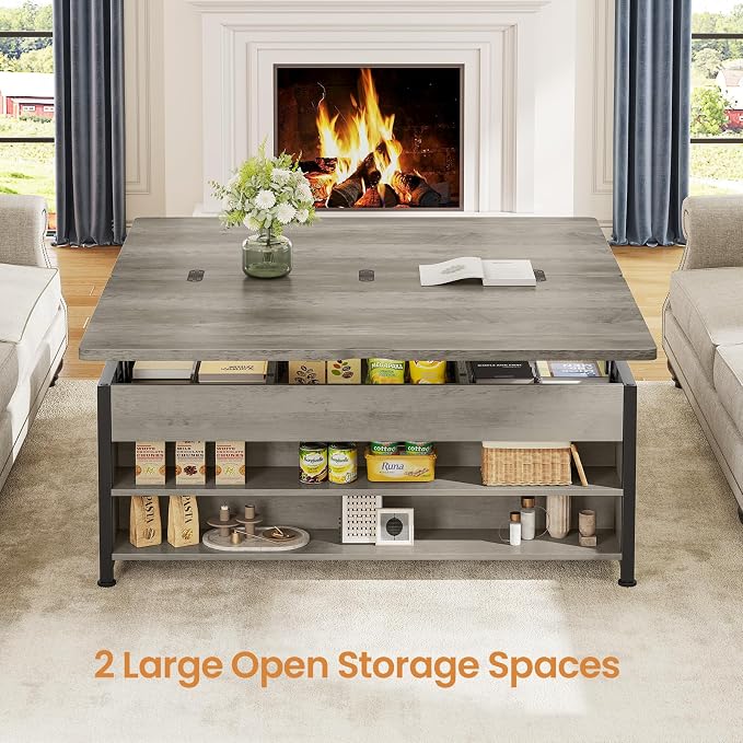 Itaar Lift Top Coffee Table Set, Center Table - Image 5