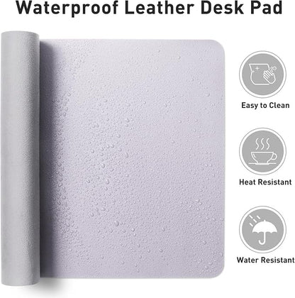 Aothia Large PU Leather Desk Pad Protector – Non-Slip Mouse Pad & Writing Mat - Image 7