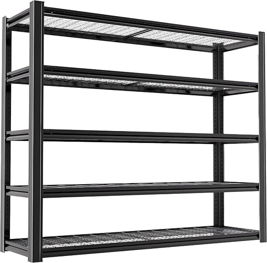 Standing Shelf Units Heavy Duty Storage Rack Industrial Wire Mesh Shelving by DarubtesForanideallife