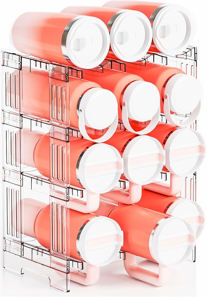Yieach Stackable Water Bottle Organizer by Yieach