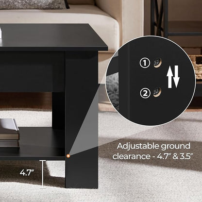 Yaheetech 47.2 in Lift Top Coffee Table - Image 7
