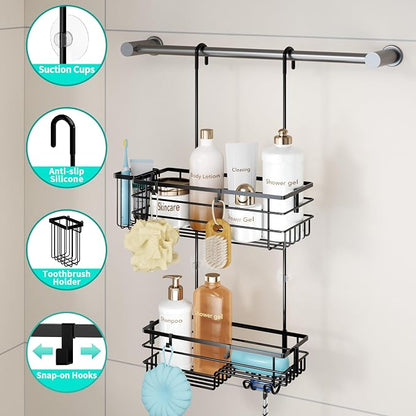 HapiRm Hanging Shower Caddy Organizer - Image 2