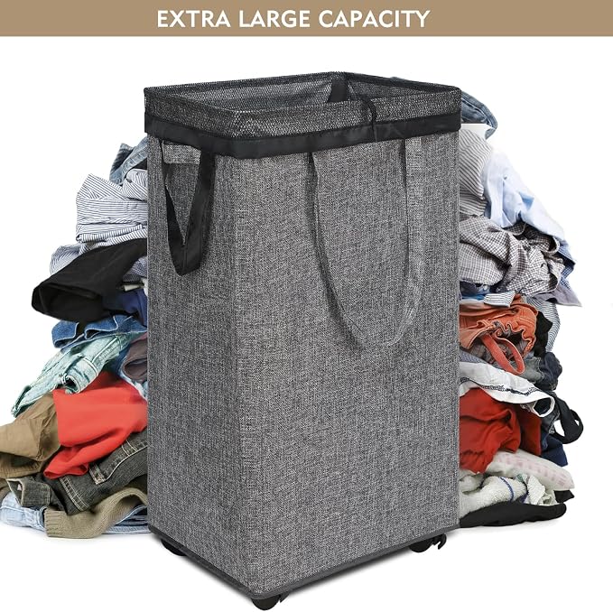 DOKEHOM 90L X-Large Laundry Basket - Image 4
