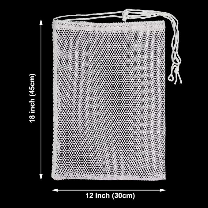 Mesh Laundry Bags with Drawstring - Image 2