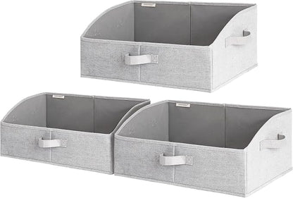 StorageWorks Closet Storage Bins, Trapezoid Organizer Box by StorageWorks