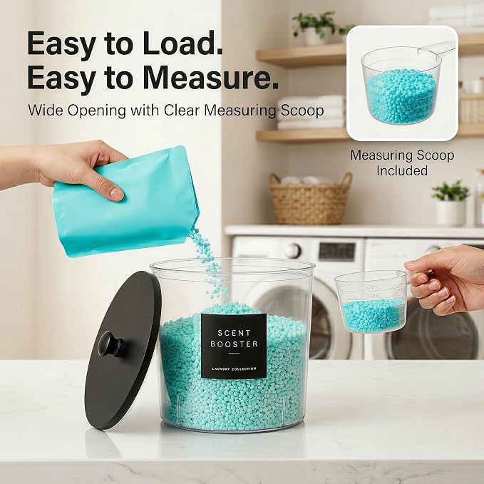 6 Pack Laundry Pods Containers & Dryer Sheet Holder & Laundry Detergent - Image 6