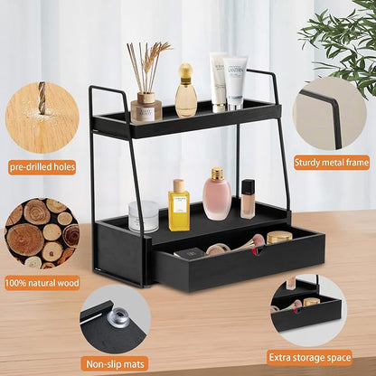 2-Tier Bathroom Organizer Countertop - Image 5