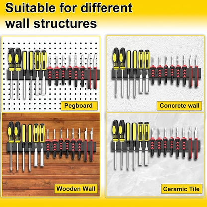 Screw Driver Holder Wall Mount, Screwdriver Organizer, Metal Plier Organizer - Image 8