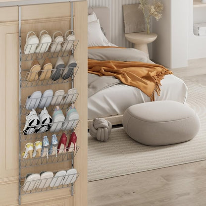 SWTYMIKI Over the Door Shoe Organizer - Image 3
