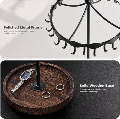 Lolalet Rotating Necklace Holder Stand - Image 2