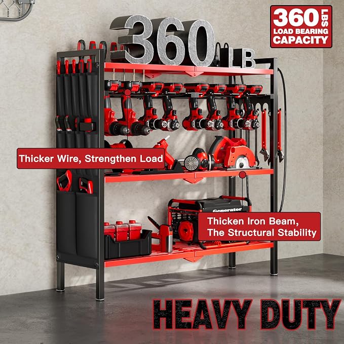 Large Power Tool Organizer Cart - Image 6