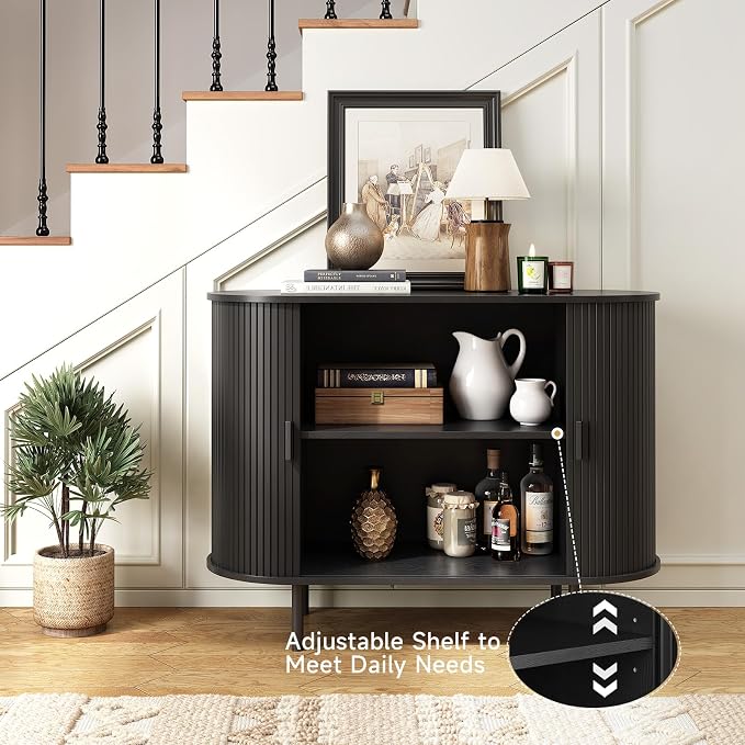 40" Sideboard Buffet Cabinet - Image 4