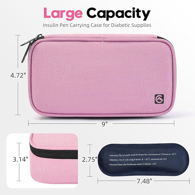 ALLCAMP Insulin Cooler Travel Case Diabetic Medication Cooler - Image 5