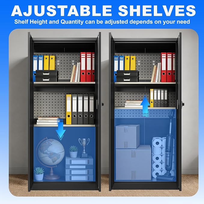 Marcree Metal Storage Cabinet - Image 8