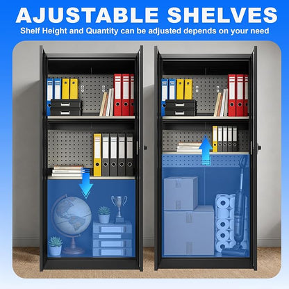 Marcree Metal Storage Cabinet - Image 8