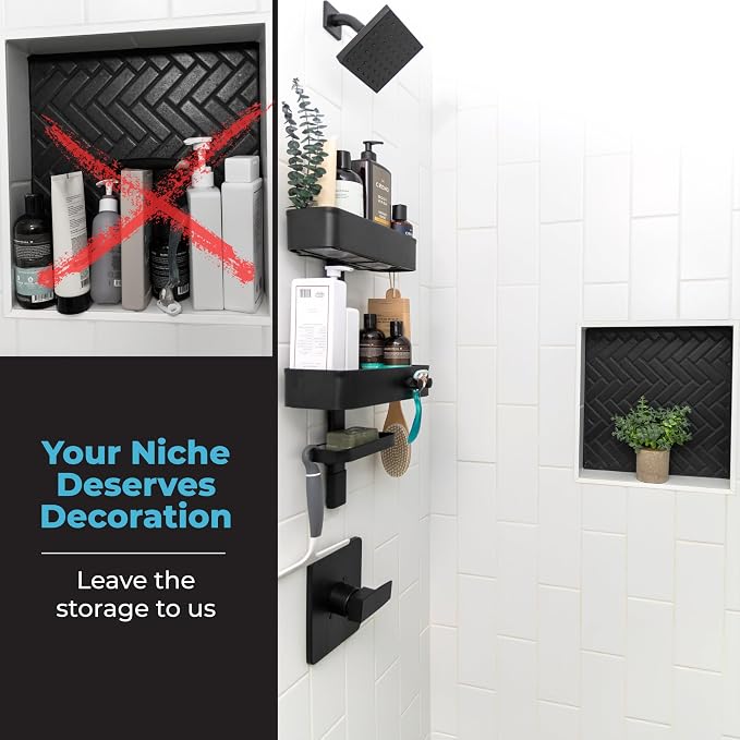 Rust Resistant Hygienic Shower Caddy – Hanging Bathroom Organizer - Image 9