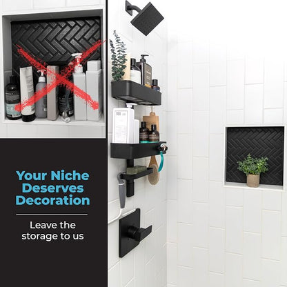 Rust Resistant Hygienic Shower Caddy – Hanging Bathroom Organizer - Image 9