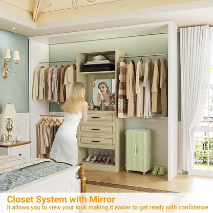 Unikito 48" W - 96” W Closet System - Image 7
