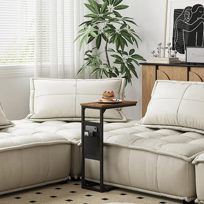 TUTOTAK C Shaped End Table, Side Table - Image 7