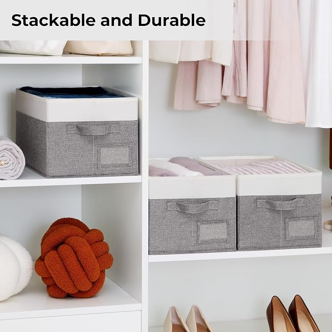 GRANNY SAYS Fabric Storage Bins, Closet Storage Bins - Image 2