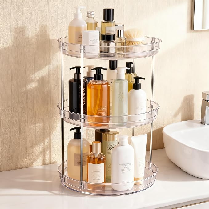 2 Pack 3 Tier Lazy Susan Organizer - Image 5