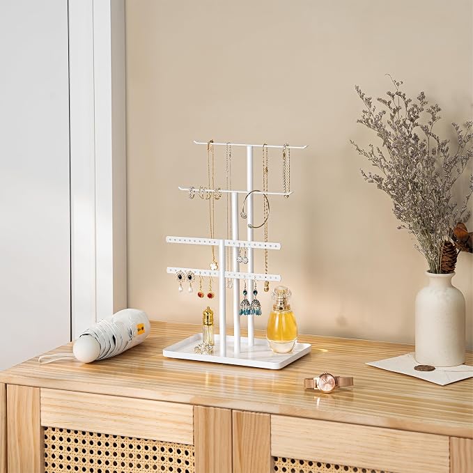 pickpiff Jewelry Stand Holder Organizer: 12.5" Sturdy Jewelry Hanger - Image 5