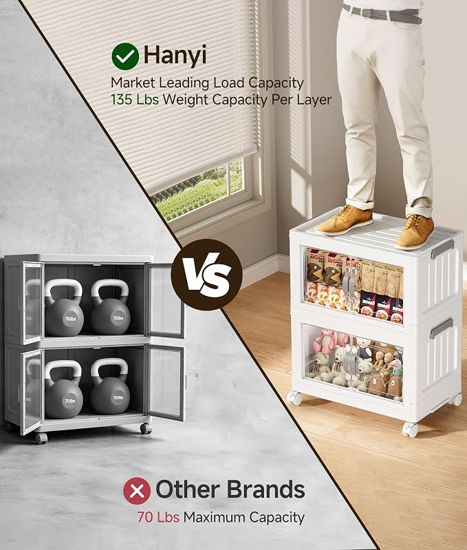 Hanyi 140 QT Stackable Storage Bins - Image 5