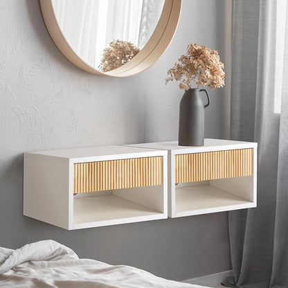 JONATHAN Y NST2001B Elise 15.71" Classic Contemporary Floating Wall Mounted - Image 3