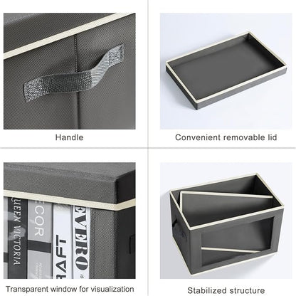 Homsorout Storage Boxes with Lids - Image 7