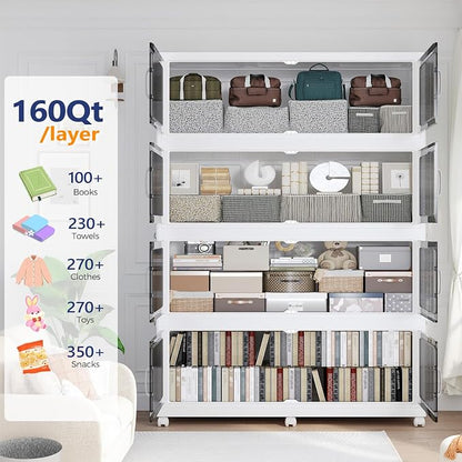 120Gal Extra Large Stackable Storage Bins - Image 3