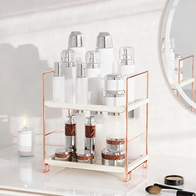 FSyueyun 2-Tier Bathroom Countertop Organizer, Tool-Less Installation Premium - Image 6