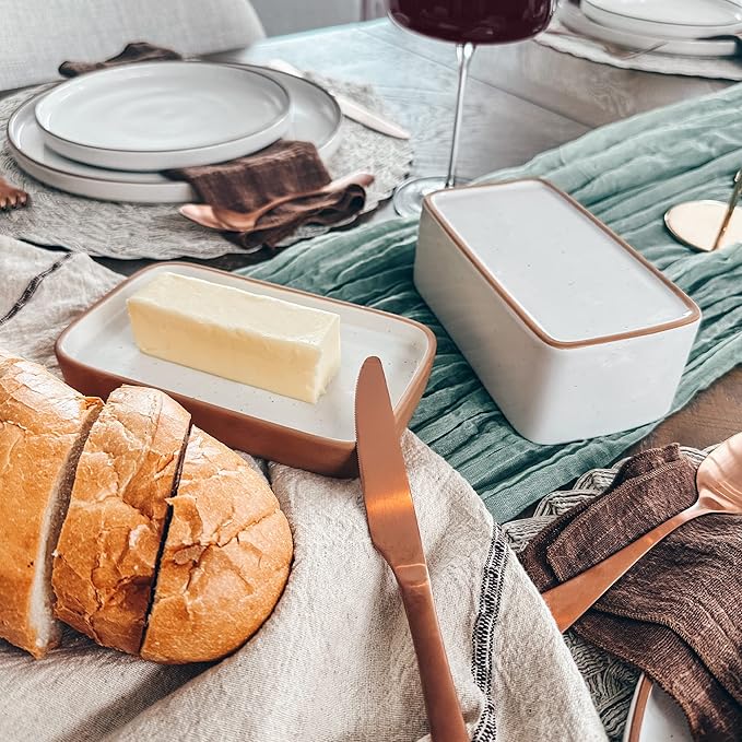 Mora Ceramic Two-in-One Butter Dish - Image 5
