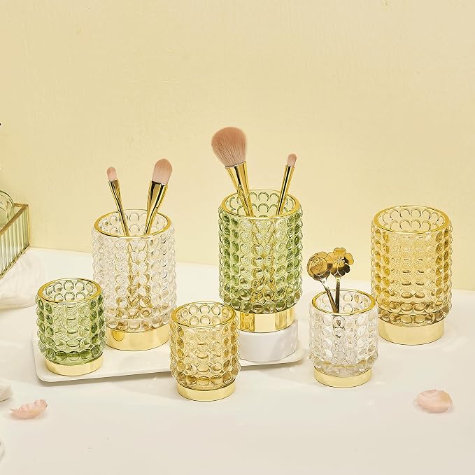 Makeup Brush Holder Organizer, Toothbrush Holders, Desk Pen Pencil Holder - Image 6