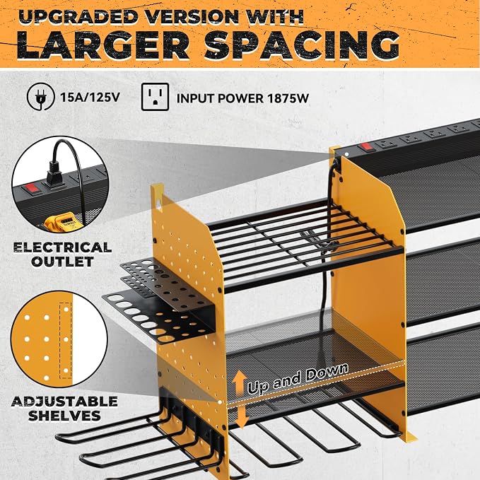 Upgrade Large Power Tool Organizer Wall Mount - Image 4