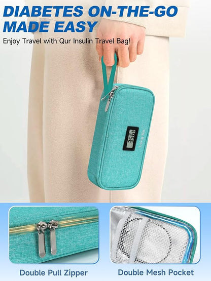 Insulin Cooler Travel Case, TSA Approved Refrigerated Medicine Travel Bag - Image 7