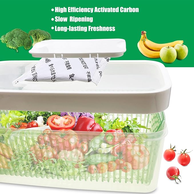 6 Pack Produce Saver Refills Kit - Image 2