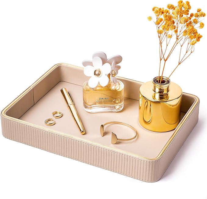 Nightstand Tray Perfume Tray Valet Tray Night Stand Bedside Organizer| Perfume by ZHEM