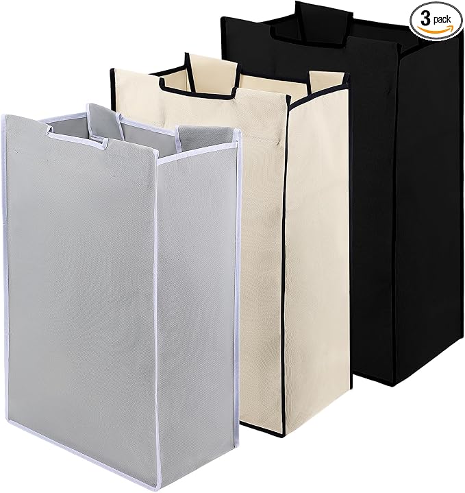 3 Pack Large Laundry Sorter Replacement Bags, 600D Oxford Cloth, Waterproof by Unknown