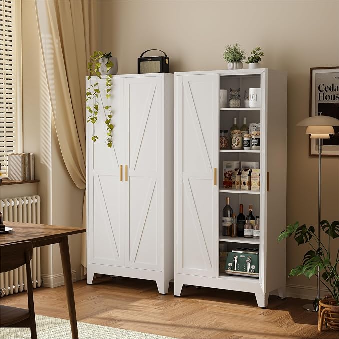 COFaR 71" Metal Pantry Cabinet by COFAR