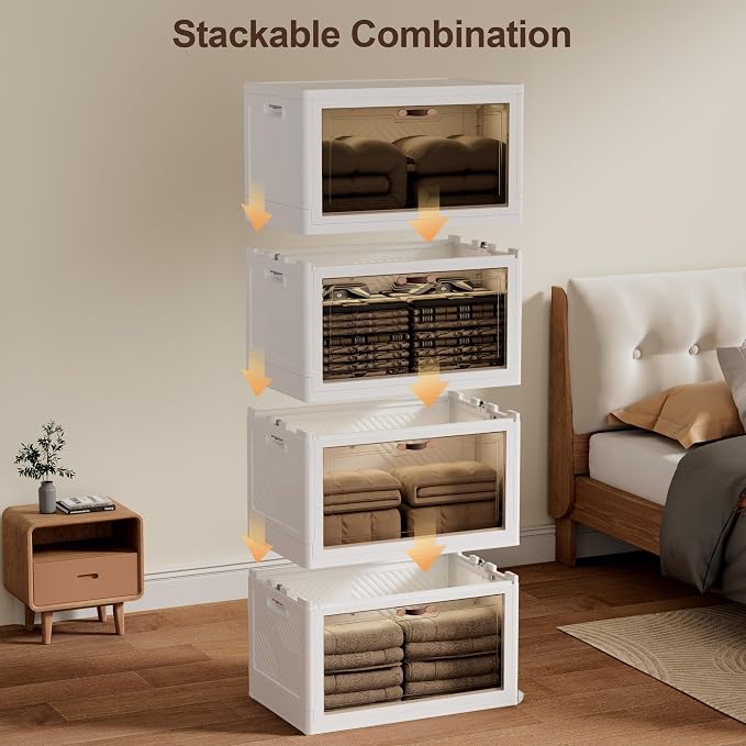 JOYMOOP 198 Qt Stackable Storage Bins - Image 8